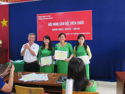 Hội nghị Cán bộ công chức viên chức năm học 2015 - 2016