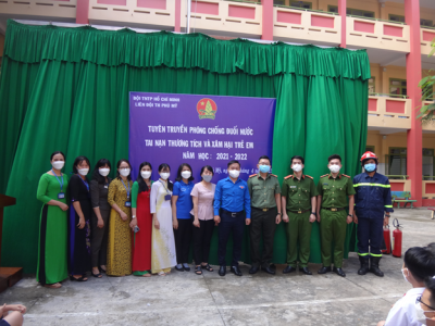 Tuyên truyền phòng cháy chữa cháy, phòng chống đuối nước, tai nạn thương tích và xâm hại trẻ em.